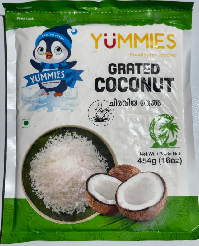 Grated Coconut 454gm (Yummies)
