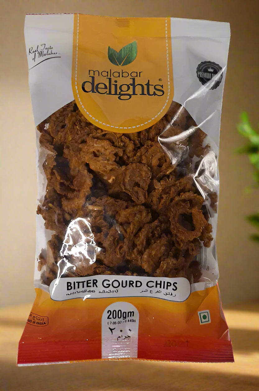Bittergourd chips (Pavakka Varuthathu) 200 gms