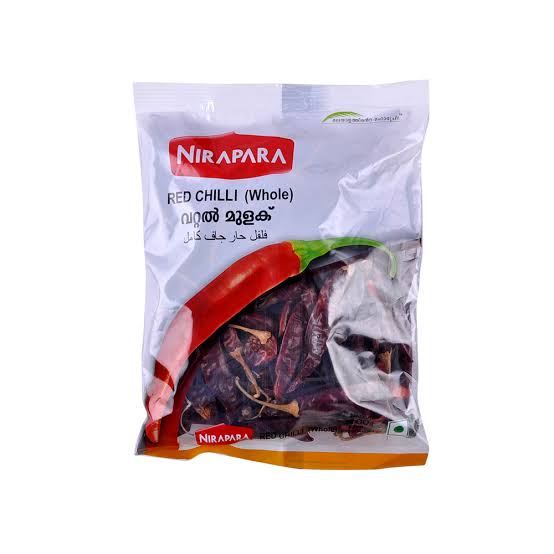 Red Chilli Whole 100gm (Nirapara)
