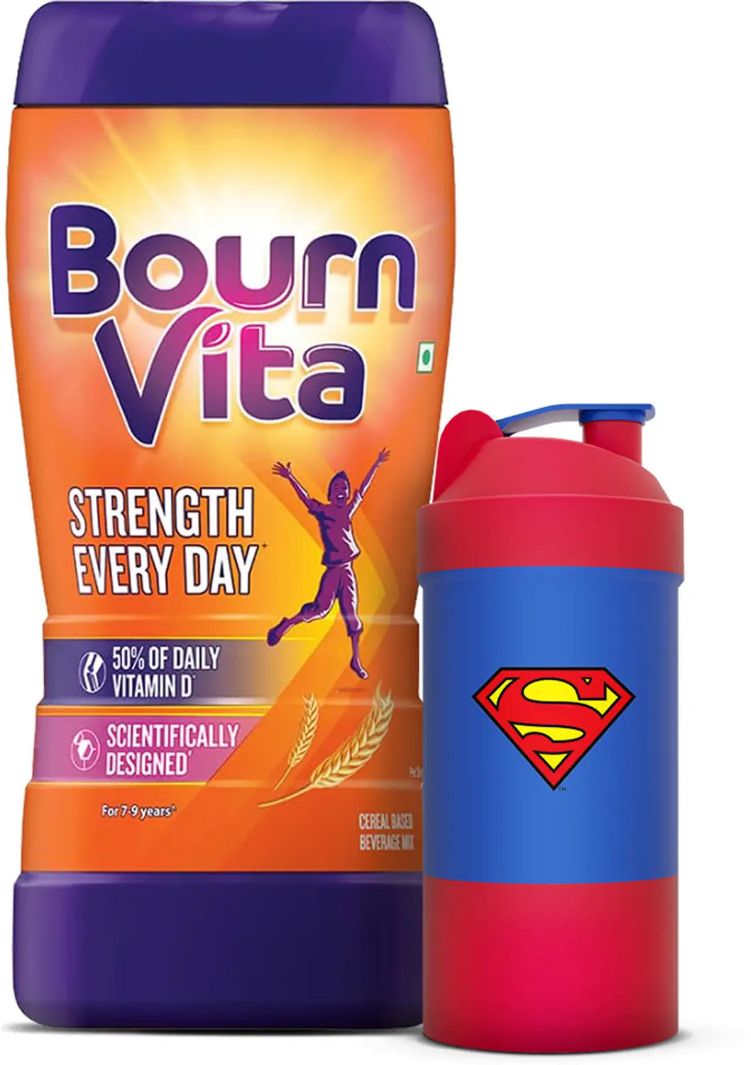 Bournvita 500gm ( FREE SIPn SNACK BOTTLE)
