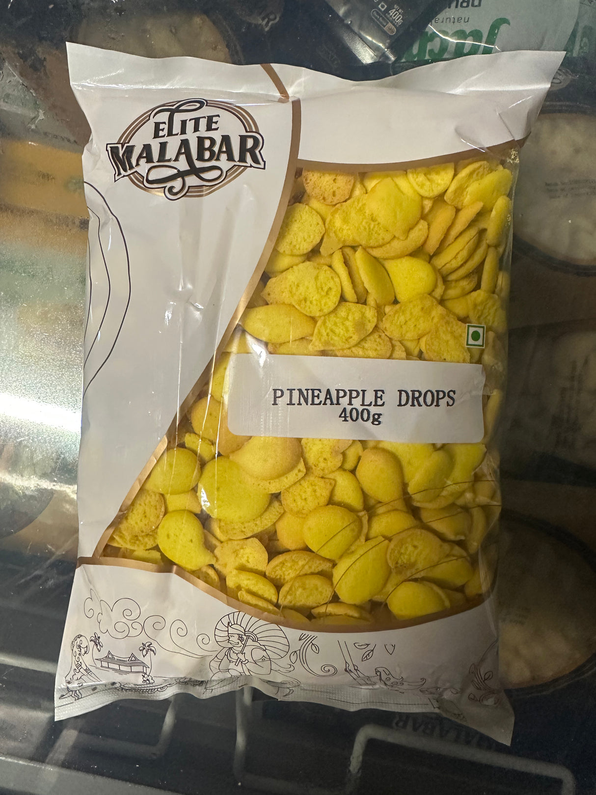 Pineapple Drops 400gm (Elite Malabar)