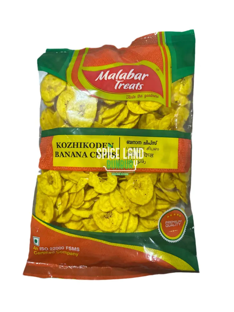 Banana Chips 400gm (MALABAR TREATS)