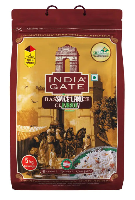 India Gate Classic Basmati Rice 5Kg