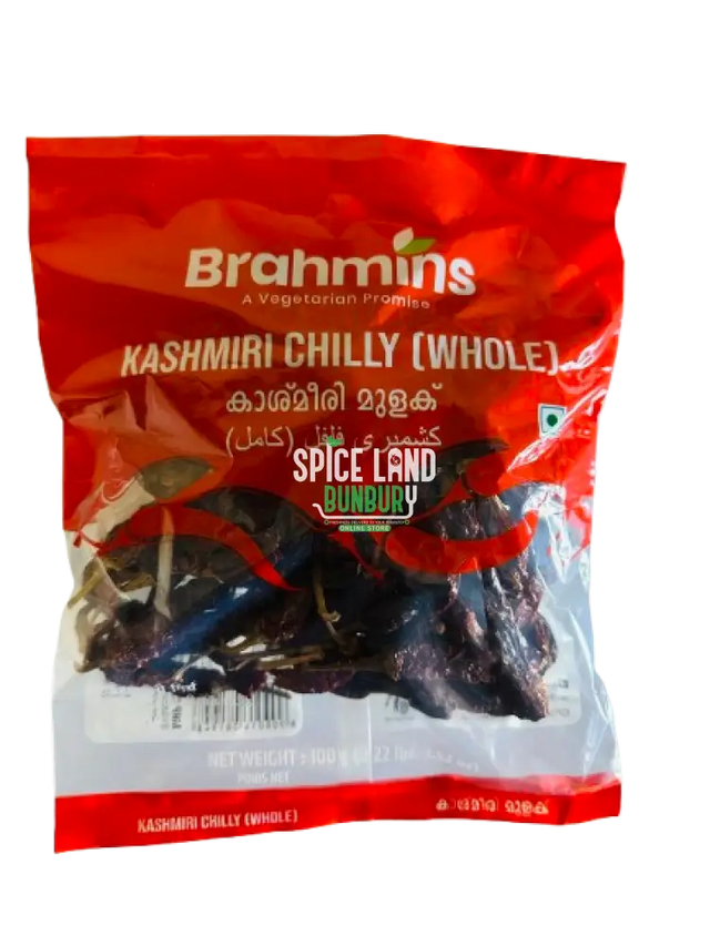 Kashmiri Chilli (Whole) 100Gm