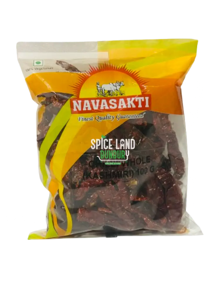 Kashmiri Chilli Whole 100Gm