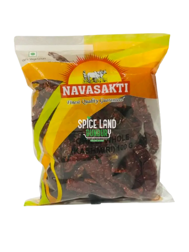 Kashmiri Chilli Whole 100Gm