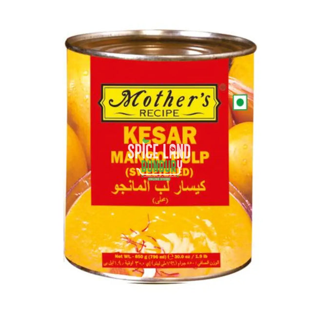 Kesar Mango Pulp (Sweetened) 850gm (MOTHERS)