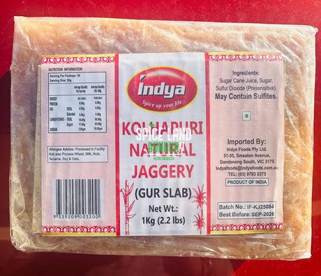Kolhapuri Natural Jaggery 1Kg (INDYA)