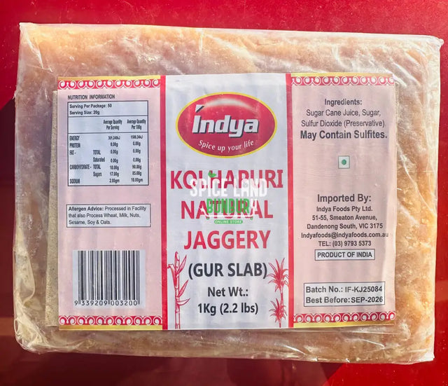 Kolhapuri Natural Jaggery 1Kg (INDYA)
