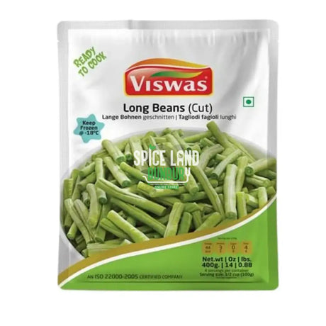 Long Beans Cut 400gm (VISWAS)