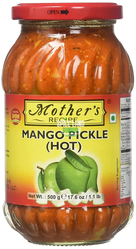 Mango Pickle Hot 500GM (MOTHERS)