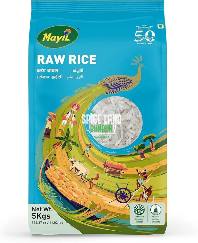 Row Rice 5kg (Mayil)