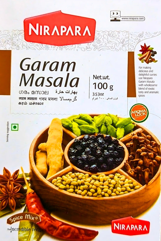 Garam Masala Nirapara 100gms